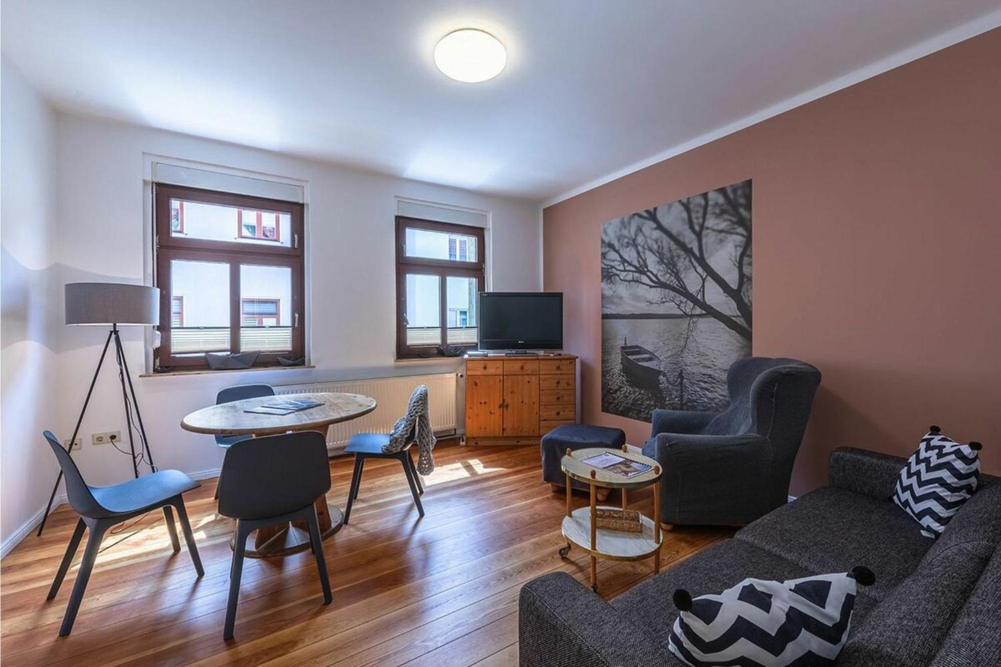Apartamento Hafenhaus Bootsquartier Waren  Exterior foto